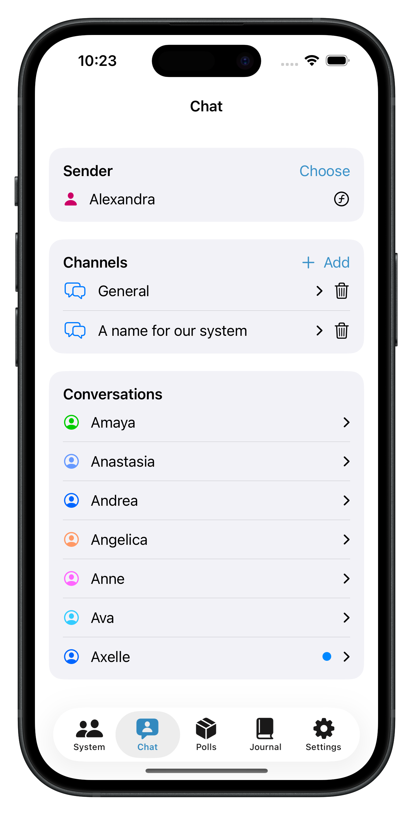 PluralMe app