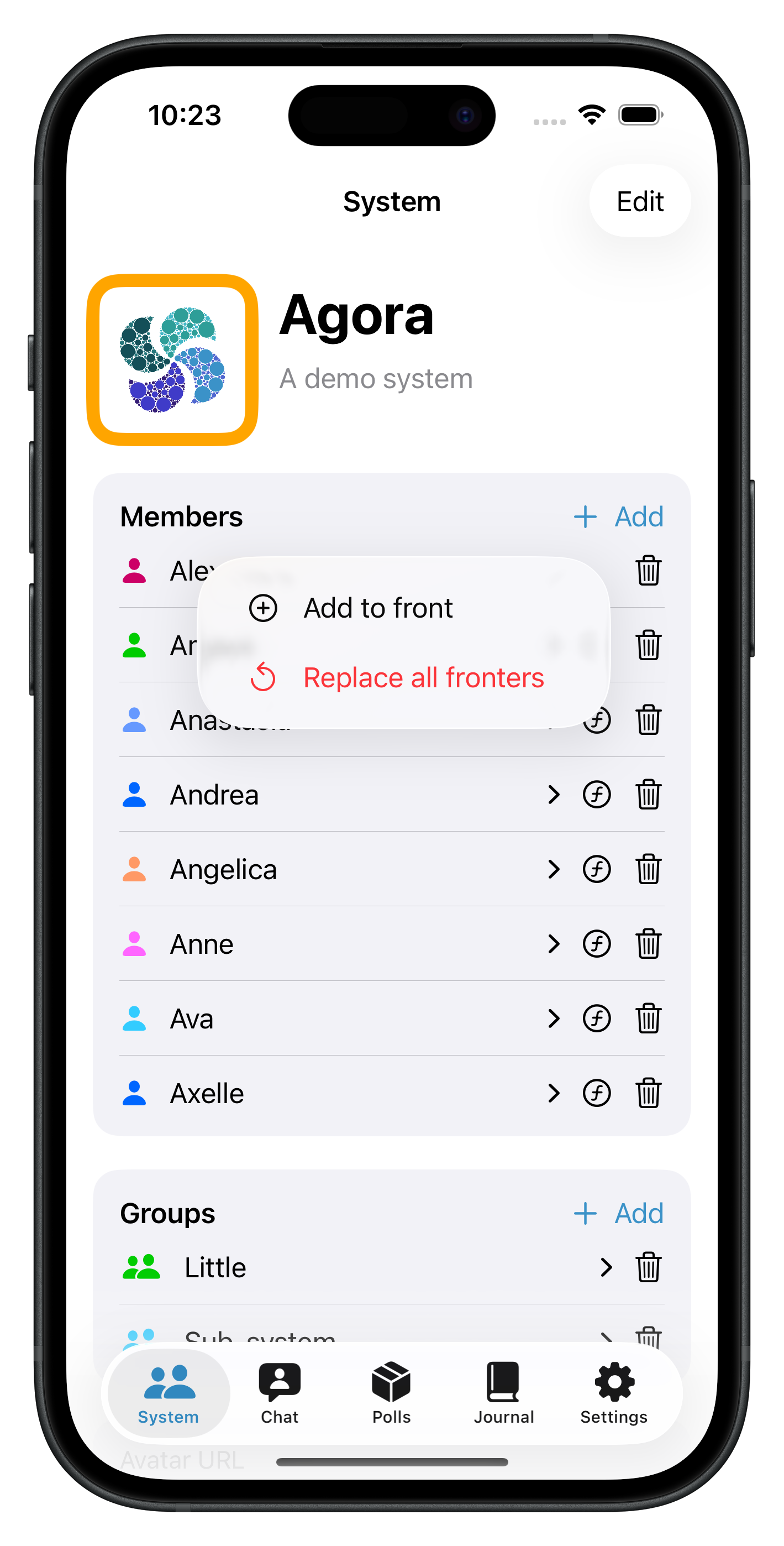 PluralMe app