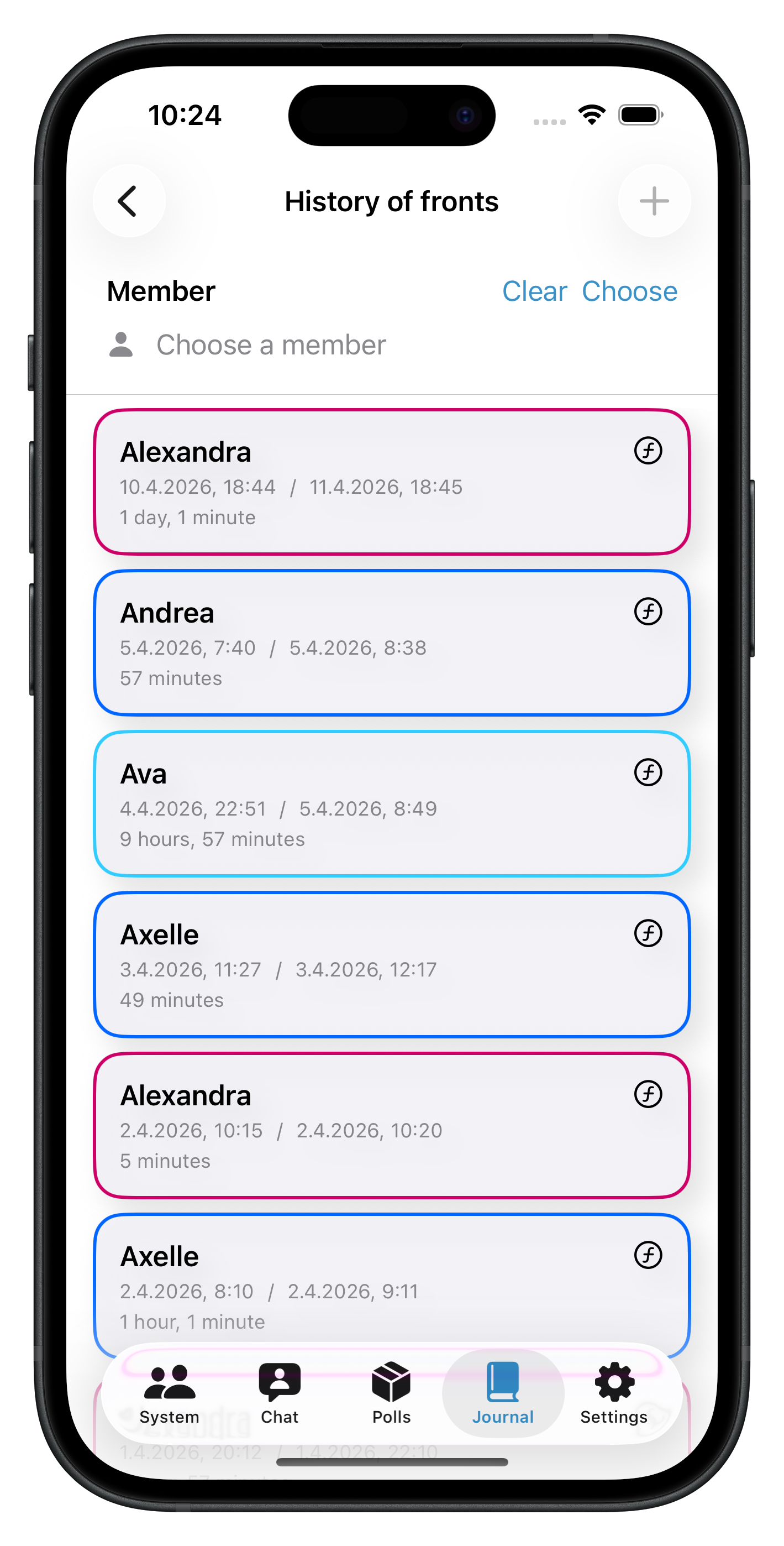PluralMe app