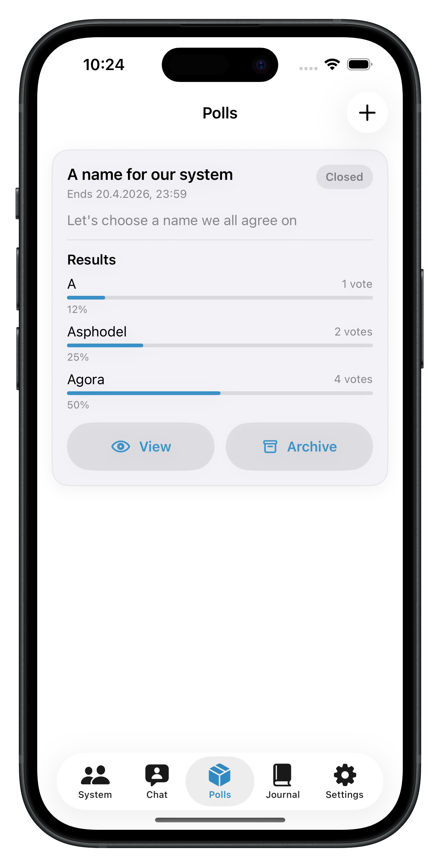 PluralMe app