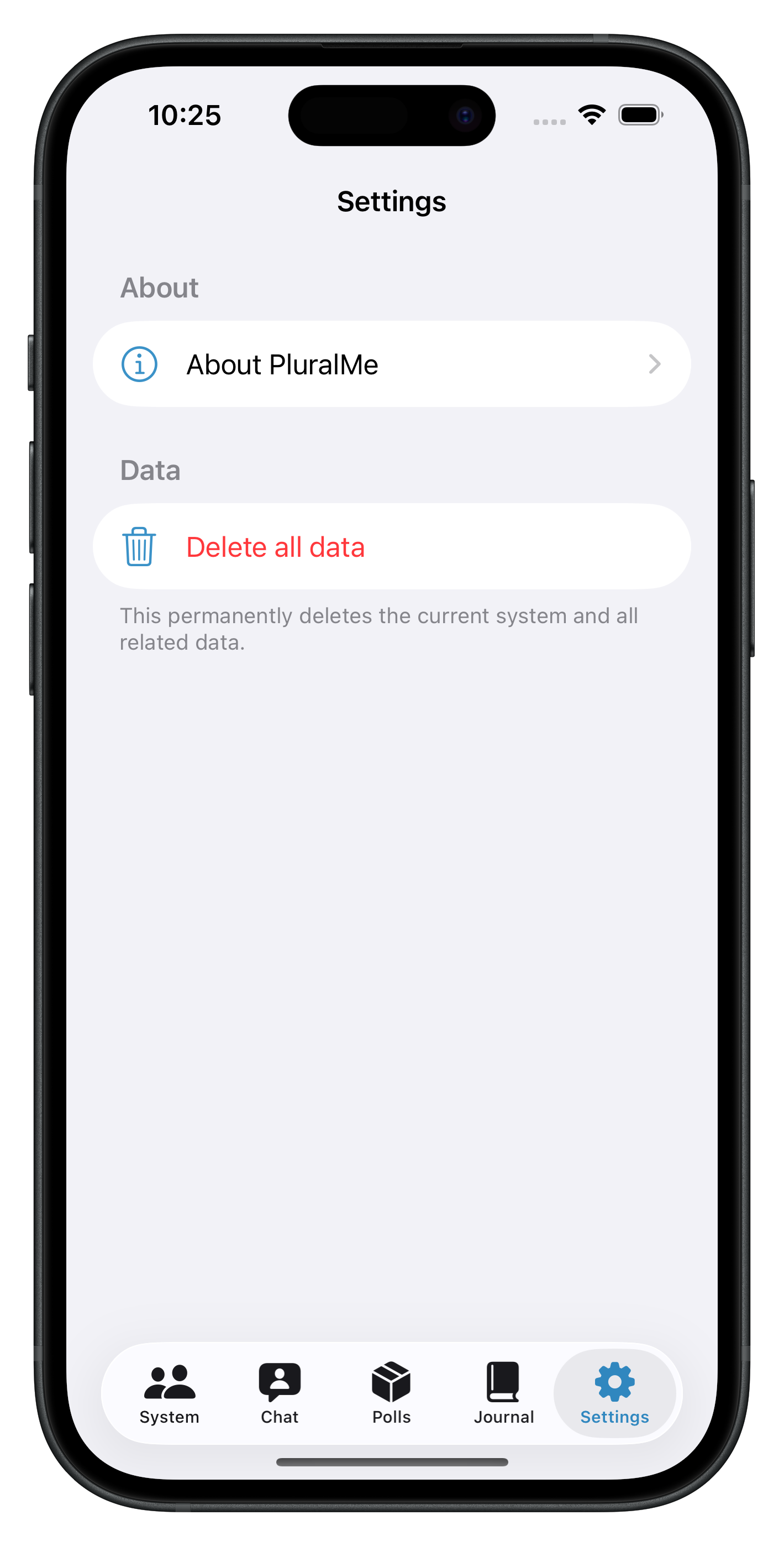 PluralMe app